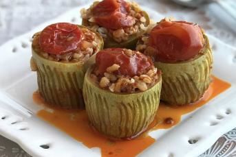 Kıymalı Kabak Dolması Tarifi