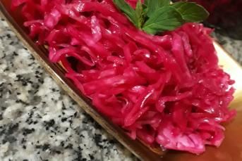 Lokanta Usulü Mor Lahana Turşusu Tarifi