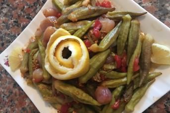 Zeytinyağlı Bamya Yapımı