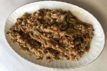 Zeytinyağlı Fasülye Salatası