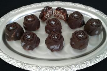 Gül Şekilli Bisküvi Tatlısı