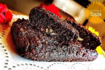 Yağsız Ve Unsuz Diyet Kek