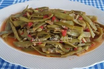 Zeytinyağlı Taze Fasulyenin Tarifi