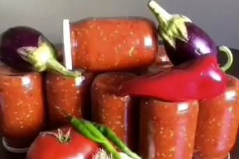 Köz Patlıcanlı Ezme Konservesi
