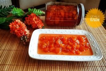 Şeftali Reçeli Yapımı