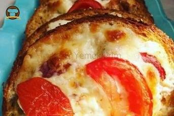Kahvaltılık Ekmek Pizzası