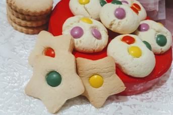 Renkli Bonibonlu Kurabiye