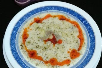 Yoğurtlu Patates Yemeği