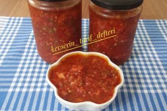 Kışlık Pişirmeden (Çiğden) Acılı Ezme Tarifi