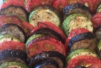 Fırında Sebze Dilimleri