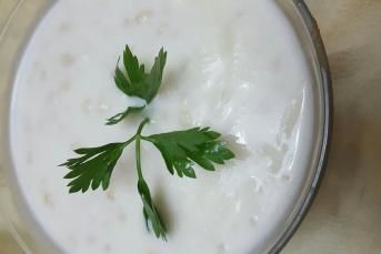 Şanlıurfa'nın Yöresel Çorbası Lebeni (Soğuk Yoğurt Çorbası)