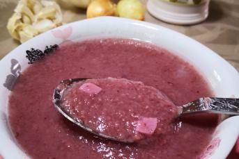 Kızılcık (Kıren) Tarhanası Çorbası