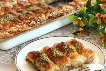 Burma Baklava (Hazır Baklava Yufkasından)