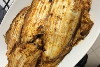 Sarımsaklı Baharatlı Dil Balığı