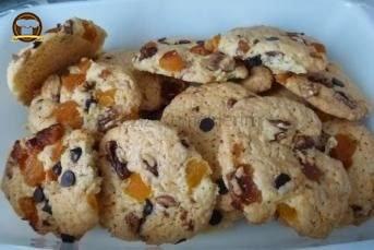 Kayısılı Ve Cevizli Bisküvi