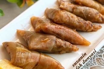 Muska Şeklinde Pırasa Dolması Tarifi