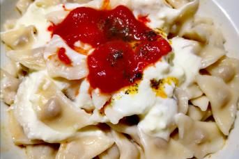 Evde Kapatmadan Pratik Mantı Yapımı