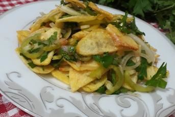 Kızarmış Patates Salatası Nasıl Yapılır?