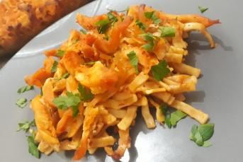 Fırında Tavuklu Erişte