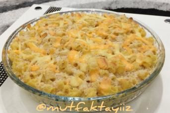 Fırında Peynirli Makarna (Ayrıntılı)