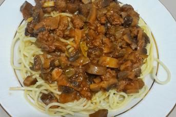 Kıymalı Mantar Sote