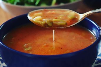 Taze Fasülye Çorbası Yapımı