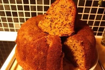 Havuçlu Ve Cevizli Kek (Tam Kıvamında)