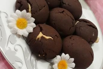 Helva Dolgulu Enfes Kurabiye