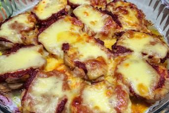 Kaşarlı Soslu Tavuk Tarifi