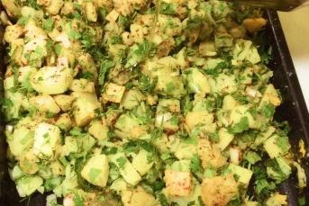 Patates Salatasının Yapımı