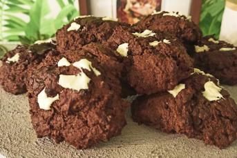 Balkabaklı Çikolatalı Kurabiye