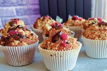 Frambuazlı Portakallı Cupcakeler