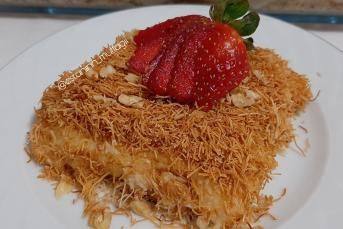 Kadayıflı Kolay Muhallebi