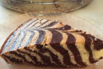 Maden Sulu Zebra Kek