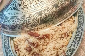 Bademli Kuzu Etli Pilav