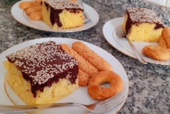 Susamlı Borcam Keki (Kabaran Ve Tüm Püf Noktaları Ile)