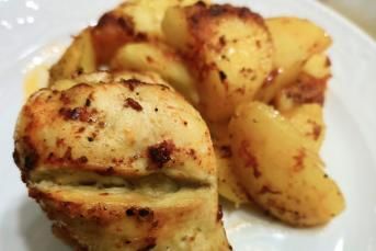 Fırında Nefis Patatesli Tavuk Tarifi