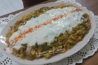 Yoğurtlu Pırasa Kavurması