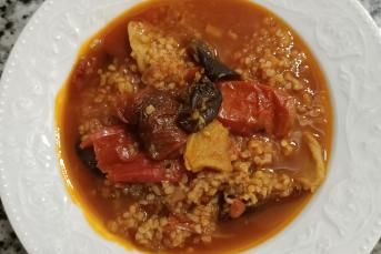 Kuru Sebzeli Ekşili Kış Yemeği (Burdur Yöresi)