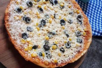 10 Dk Tava Pizzası (Mayalama Yok, Lezzeti Çok)