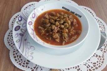 Bamya Çorbası (Konya Yöresi)