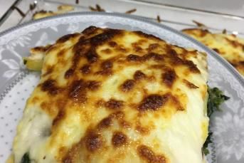 Aperatif Fırında Patatesli Ispanak Tarifi