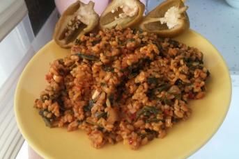 Kuş Ekmeği Otu İle Bulgur Pilavı