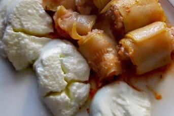 Kıymalı Kabak Sarma Dolma Tarifi