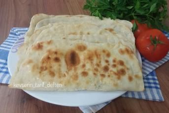 Tavada Peynirli Gözleme Tarifi (El Açması)