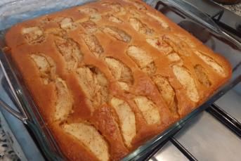 Elmalı Cevizli Tarçınlı Kek Tarifi