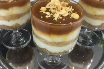 Elmalı Karamelli Sütlü Tatlı