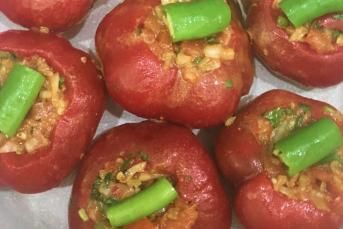 Kuşbaşı Etli Bulgurlu Dolma