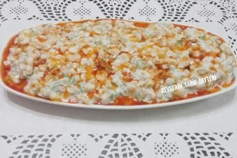 Nefis Yoğurtlu Buğday Salatası Tarifi