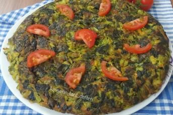 Yufkasız Fırınsız Sebzeli Börek Tarifi